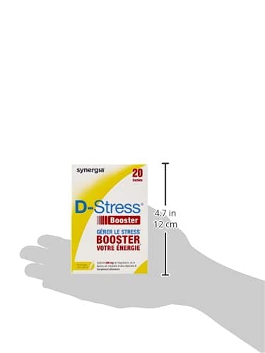 D-STRESS BOOSTER 20 sachets Lot de 2 | Magnésium de 3ème Génération + Taurine + Arginine | Booste l’Énergie Physique et