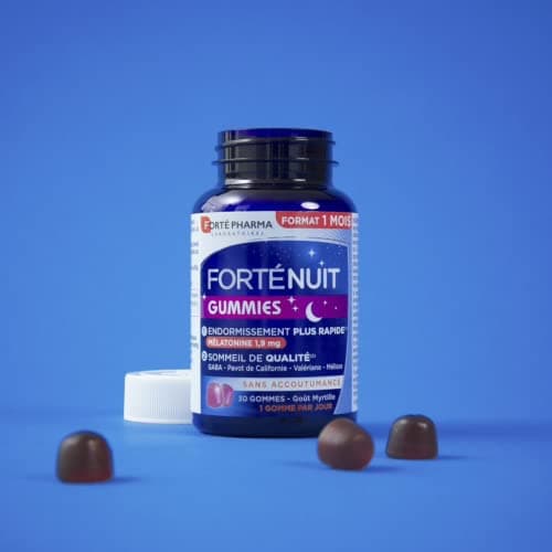 Forté Pharma Gummies Anti-Fatigue Sommeil Vitamine C 30 Pièces