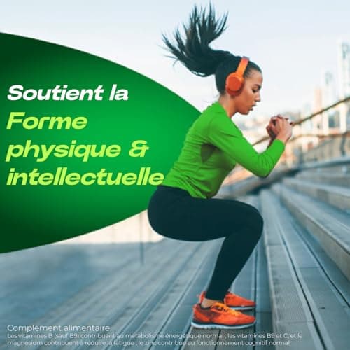 Berocca Energie Orange | Multivitamines et Minéraux | Vitamine C, B3, B5, B1, B12, Calcium, Magnésium et Zinc | Aide à r