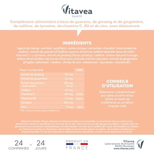 Force G Power Boost - Complément Alimentaire Énergétique avec Ginseng, Gingembre, Guarana et Caféine - Pour Hommes Actif
