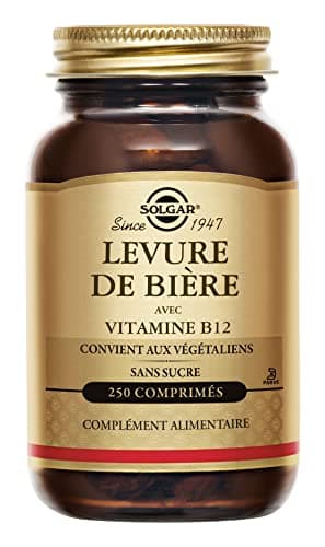 Solgar Peau Ongles Cheveux Beauté Nutriments Essentiels Zinc Vitamine C Acides Aminés Cuivre Forme Brevetée de MSM Compl — Levure de Bière