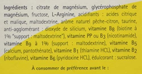 D-STRESS BOOSTER 20 sachets Lot de 2 | Magnésium de 3ème Génération + Taurine + Arginine | Booste l’Énergie Physique et