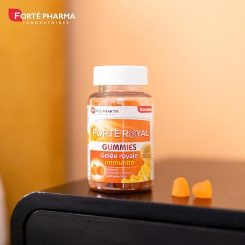 Forté Pharma Gummies Gelée Royale pour Immunité | Goût Miel-Citron | Complément Alimentaire Bio pour Enfants dès 3 ans |
