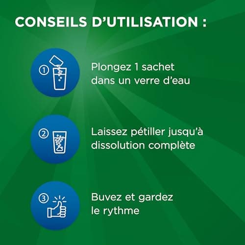 Berocca® Magnésium - Bicabonate et citrate de magnésium, vitamines B6, B12 - Fatigue et nervosité - Mémoire et concentra