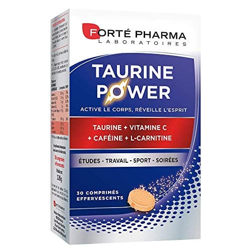 Forté Pharma - Taurine Power Complément Alimentaire Booster d'Énergie Goût Agrumes