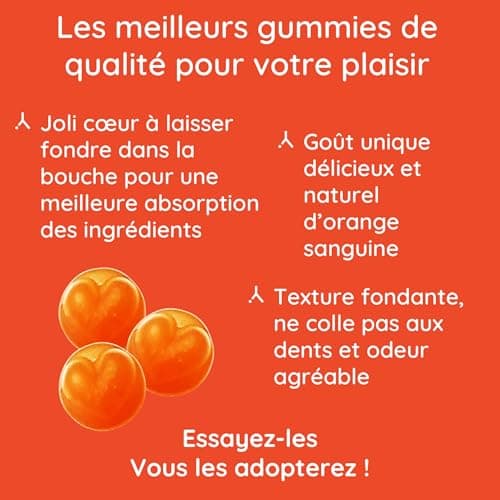 Lonody Pack 3 mois Gummies Multivitamines - Vitalité, Immunité et Energie pour Adults - Vitamine D, C et B12 - Zinc et G